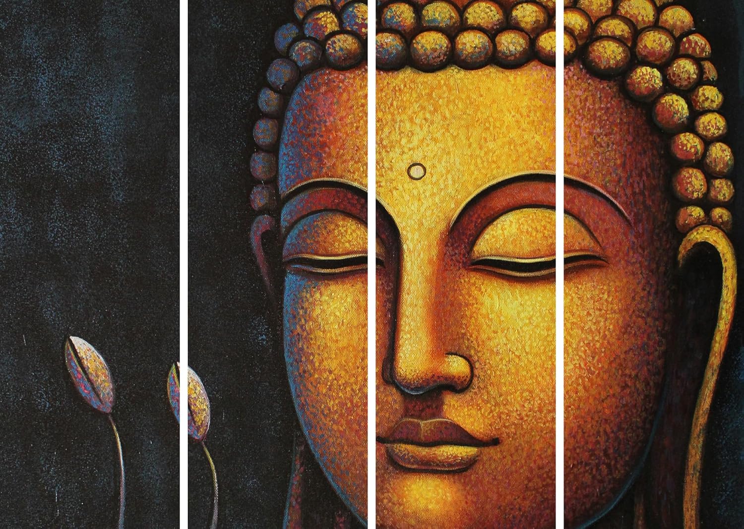 inep-b0cghqnby5-detail-shot-of-the-matte-finish-on-buddha-bliss-4-frame-wall-art-that_ll-have-your-stress-saying-_om_---framed-&-ready-to-hang-(33x24in)..jpg